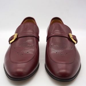 Gucci Men’s Velvet loafer with buckle